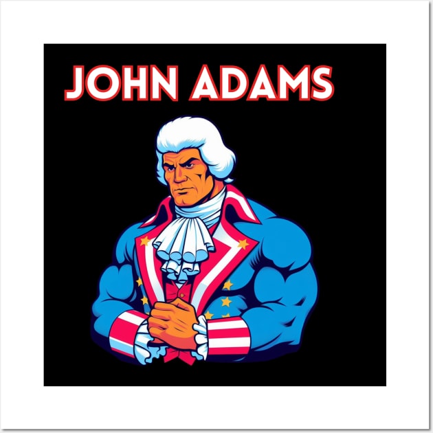 Founding Bro: John Adams Wall Art by Woodpile